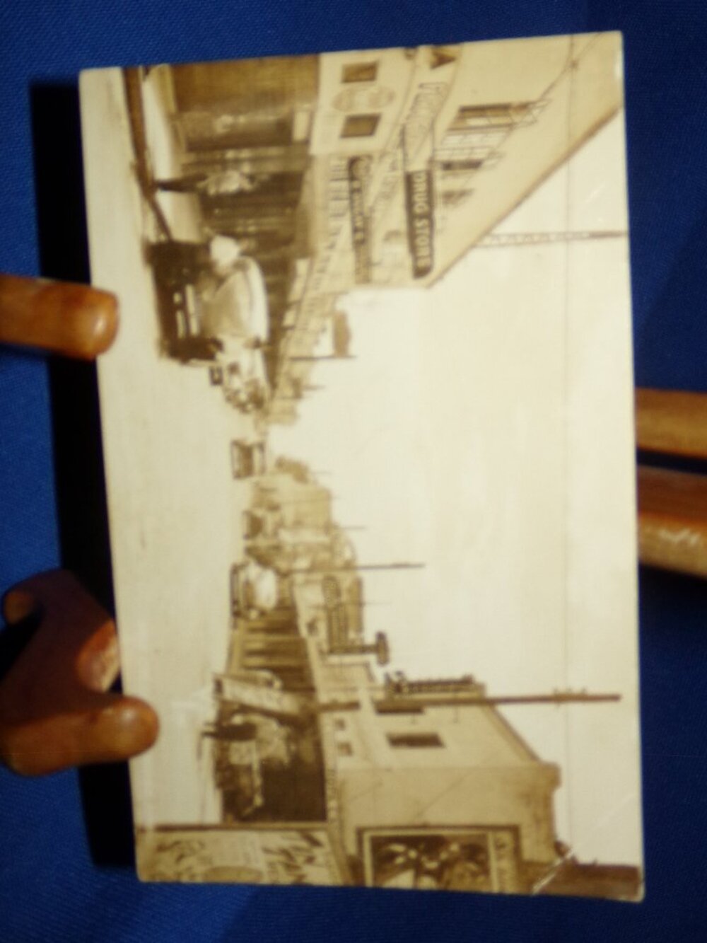 RPPC Reynosa Tamaulipas Mexico Street Scene - MF Real Photo Postcard -